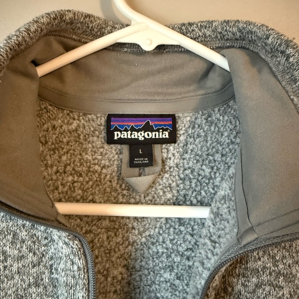Patagonia Women's Better Sweater 1/4-Zip Fleece in Birch White - Picture 6 of 8